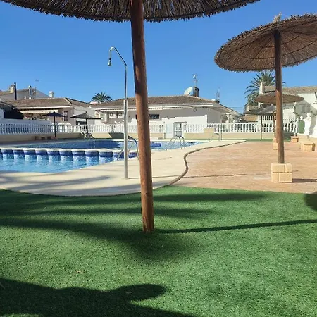 Deluxe Urbanización Privada En Playa Con Piscina, Totalmente Equipado * Gran Alacant